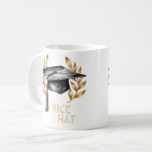 Happy Abschluss Kaffeetasse (Vorderseite Links)