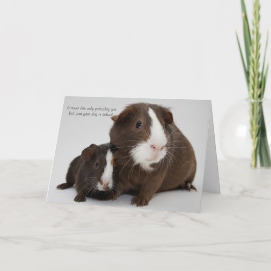 Happy ABSCHLUSS Karte (Vorderseite)