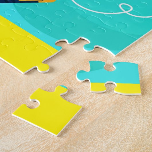 Happy Abschluss Puzzle (Seite)