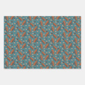 Happy Acorns Geschenkpapier Set (Vorderseite 2)