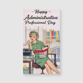 Happy Administrative Professional Day  Magnetkarte