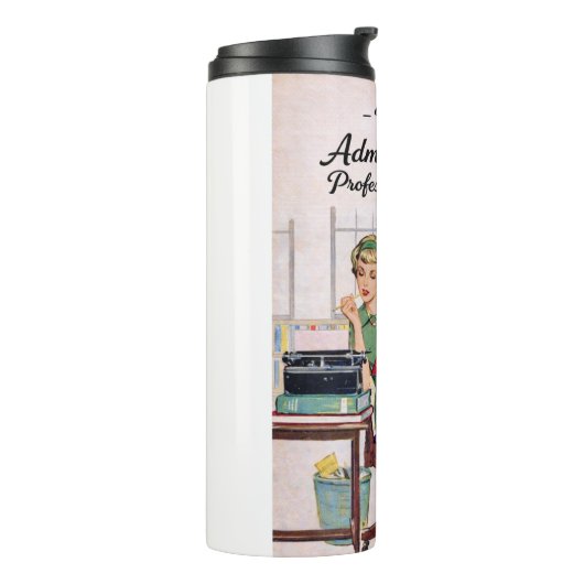 Happy Administrative Professional Day - Retro Thermosbecher (Nach links gedreht)