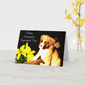 Happy Administrative Professionals Day Boxer Card Karte (Gelbe Blume)