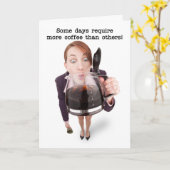 Happy Administrative Professionals Day Happy Woman Karte (Gelbe Blume)