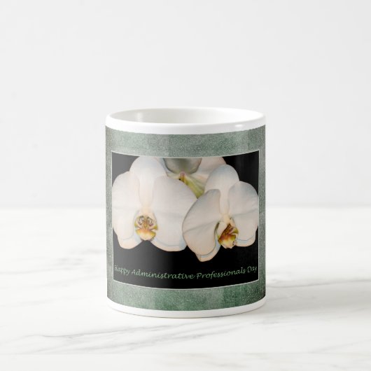 Happy Administrative Professionals Day Orchid Kaffeetasse (Mittel)