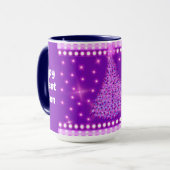 Happy Advent Saison Tasse (Vorderseite Links)