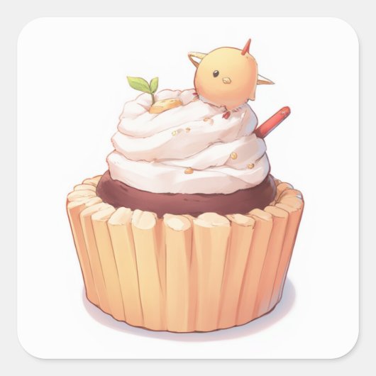 Happy Aesthetic Sticker (Vorderseite)