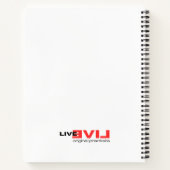 Happy AF - Notebook Notizblock (Rückseite)