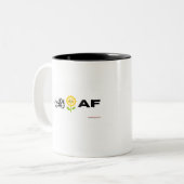 Happy AF - Tasse (Vorderseite Links)
