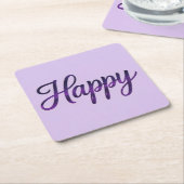 Happy Affirmation Untersetzer Set (angewinkelt)