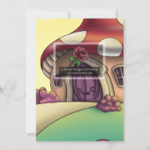 Happy African American Fairy Birthday Party Einladung (Rückseite)