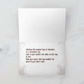 Happy African American Princess Birthday Karte (Innenseite)