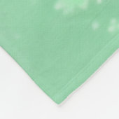 Happy Alligator mit Balloon - Niedliches Kinderzim Fleecedecke (Ecke)