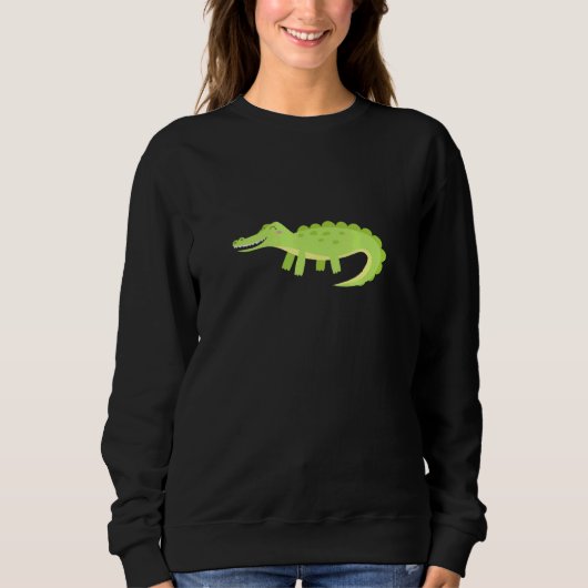 Happy Alligator Sweatshirt (Vorderseite)