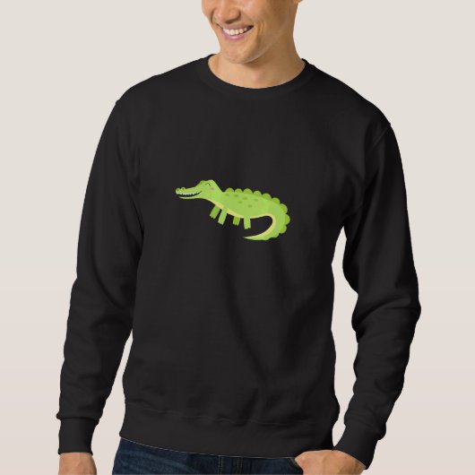 Happy Alligator Sweatshirt (Vorderseite)