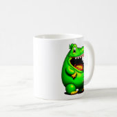 Happy Alligator Tasse (VorderseiteRechts)