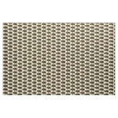 Happy American Bison Buffalo Illustration Stoff (Yard (91,4 cm))
