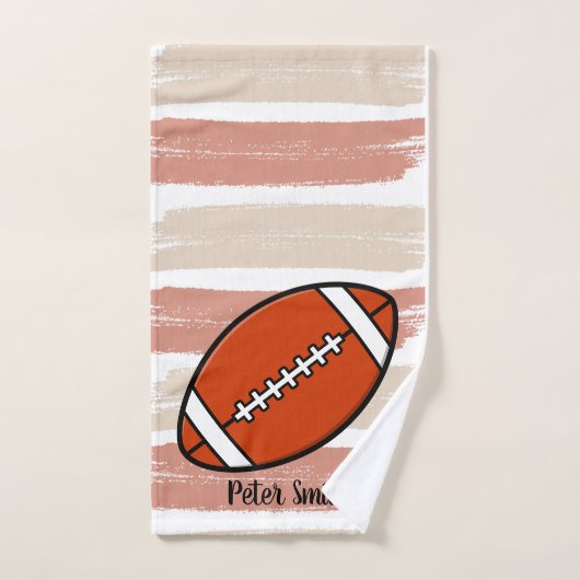 Happy american football fun day badhandtuch set (Handtuch)