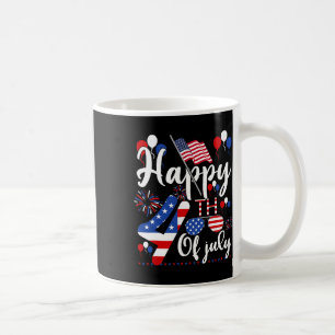 Happy Amerikanische Unabhängigkeitstag Patriotic U Kaffeetasse