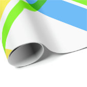 Happy and Bright Kariert Wrapping Paper Geschenkpapier (Rolleneckpunkt)