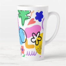 Happy and colorful abstract designs