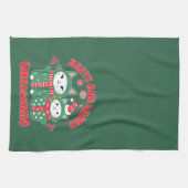 Happy and Meowy Christmas Cats 1 Geschirrtuch (Horizontal)