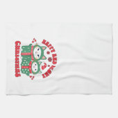 Happy and Meowy Christmas Cats Geschirrtuch (Horizontal)