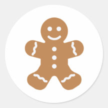Happy and Niedlich Gingerbread Man