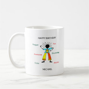 Happy and Phantastisch Reggae Dancer Kaffeetasse