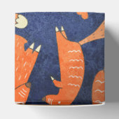 Happy-animal-fox-Muster Geschenkschachtel (Oben)