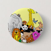 Happy Animals Button (Vorderseite)