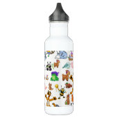 Happy Animals Edelstahlflasche (Links)