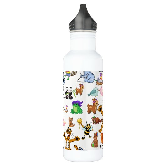 Happy Animals Edelstahlflasche (Links)