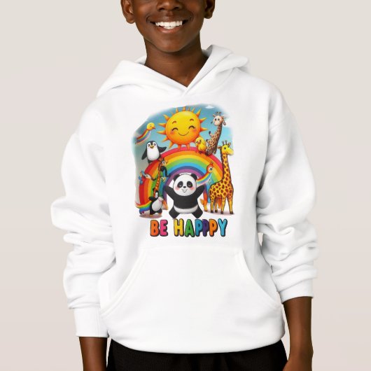 Happy Animals Hoodie (Vorderseite)