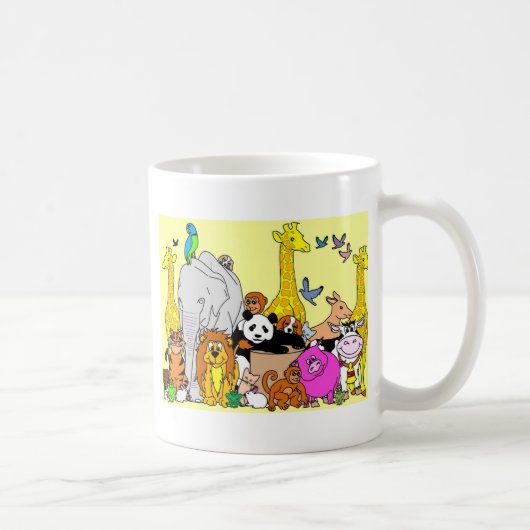 Happy Animals Kaffeetasse (Rechts)