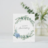 HAPPY ANIVERSARY FEIERTAGSKARTE (Stehend Vorderseite)