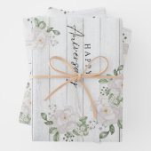 HAPPY ANIVERSARY GESCHENKPAPIER SET (Beispiel)