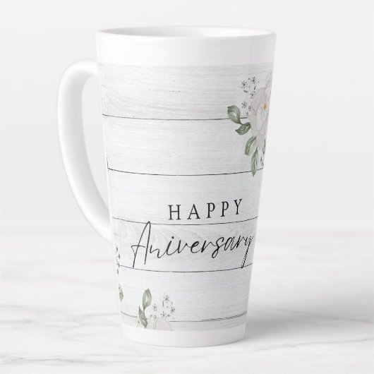 HAPPY ANIVERSARY MILCHTASSE (Linke Ecke)