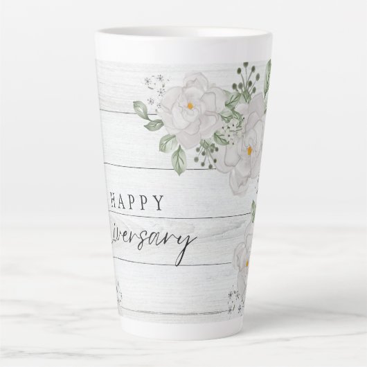 HAPPY ANIVERSARY MILCHTASSE (Vorderseite)