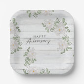 HAPPY ANIVERSARY PAPPTELLER (Vorderseite)