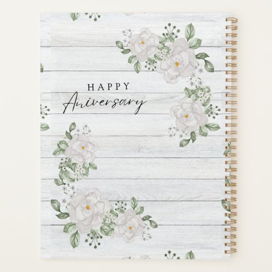 HAPPY ANIVERSARY PLANER (Rückseite)