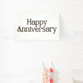 Happy Anniversary 2.5x4 Vinyl Banner (InSitu)