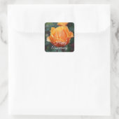 Happy Anniversary About Face Rose #1 Stickers (Tasche)