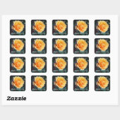 Happy Anniversary About Face Rose #3 Stickers (Blatt)