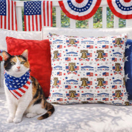 Happy Anniversary America 250 Years  Kissen