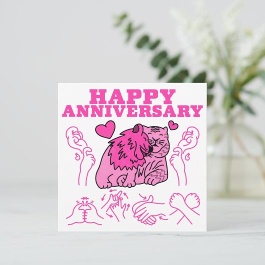 Happy Anniversary - ASL Design Ankündigung (Stehend Vorderseite)