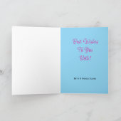 Happy Anniversary Best wünscht gemütliche Hydrange Karte (Innenseite)