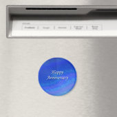 Happy Anniversary Button Magnet (In Situ (Geschirrspüler))