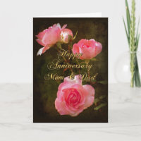 Happy Anniversary Card Mama und Vater