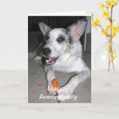 Happy Anniversary Carrot 'bout Karte (Gelbe Blume)